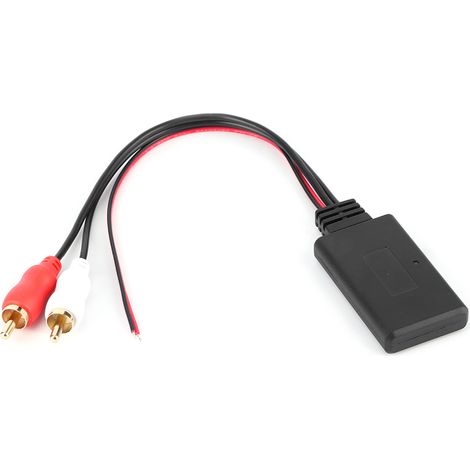 Module Bluetooth Universel pour Voiture, Adaptateur Audio sans Fil avec Câble Auxiliaire RCA pour Autoradio (1/5)