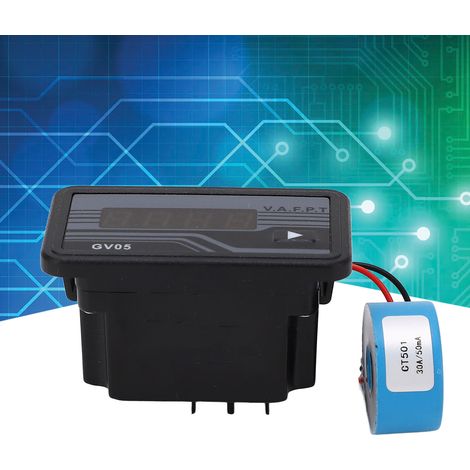 GV05 Multifunktionsgenerator: 6-in-1 Digitalanzeige (Stromstärke, Spannung, Frequenz, Betriebsart und Timer) 220 V (1/5)