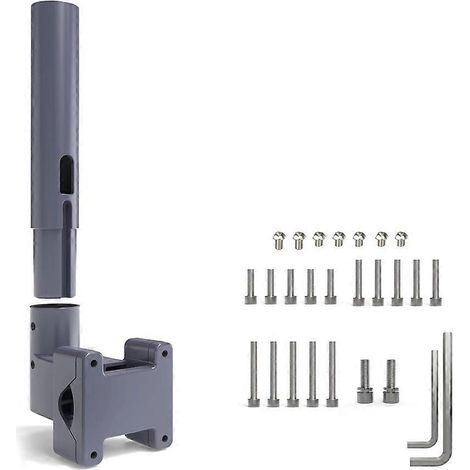 SK0084 pour support d'échelle Starlink Mini pour camping-car, support de galerie de toit Starlink Mini, support de barre de serrage Starlink Mini avec tube pour camping-cars (1/5)