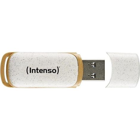 Intenso Green Line unità flash USB 128 GB USB tipo A 3.2 Gen 1 (3.1 Gen 1) Beige, Marrone (1/4)