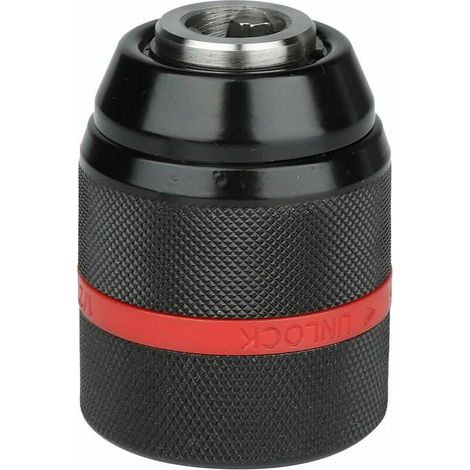 Mandrin de Perçage Auto-serrant, Mandrin de Perceuse à Main sans Clé, Monture Mandrin Universel sans Clé Multi-changement Rapide de 13 Mm, Mandrin de Perceuse à Main à Usages Multiples (1/5)