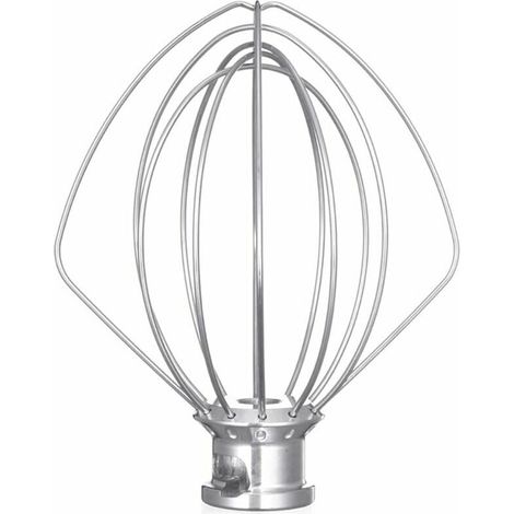 Fouet à fil K45WW pour batteur sur socle inclinable pour accessoires kitchenaid,Mélangeur sur socle inclinable pour cuisine Fouet électrique pour robot culinaire K45WW Fouet à fil (A) (1/5)