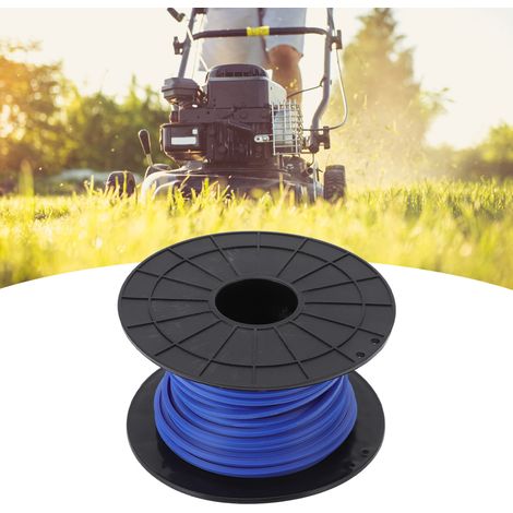 Convient aux tondeuses Husqvarna, fil de coupe carré 4,0 mm, 30 m, bleu. (1/5)