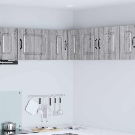 Küchenschrank mit Speicher Kalmar Graues Sonoma 57 x 57 x 40 cm