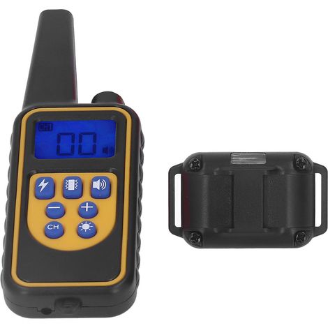 Collier anti-aboiement électronique pour chien, étanche IP65, sensibilité réglable, 4 modes de dressage, rechargeable. (1/5)