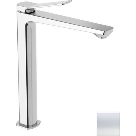 Paffoni Tilt Serie verlängerte Waschtischarmatur TI081BO Messing - Opak Weiß (1/3)