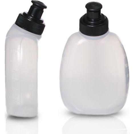 Ersatz-Trinkgürtel (2er-Pack) mit Schnappverschluss und auslaufsicherem Design, vollständig kompatibel mit den meisten Trinkgürteln für Laufen, Wandern und Radfahren.