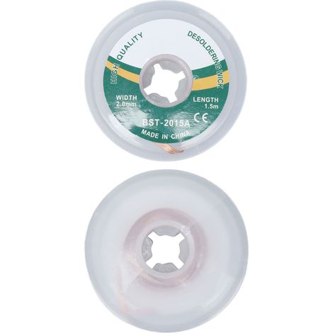 Outil de dessoudage par ventouse pour fil de cuivre allié, sans nettoyage, 1,5 mètre, 2,0 mm (2015A) (1/5)