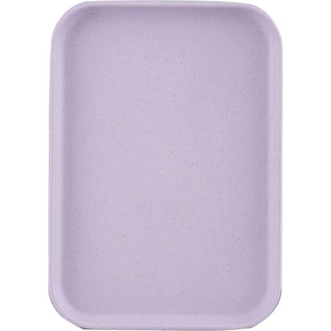Vassoio rettangolare in paglia di grano per la cucina, ideale per cupcake, frutta, snack e tè, perfetto per la casa.