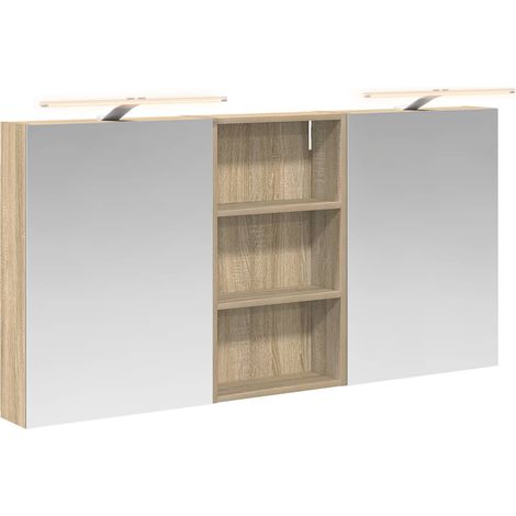 Maison Exclusive - Badezimmerschrank-Set 3 pcs 140 x 14,5 x 70 cm