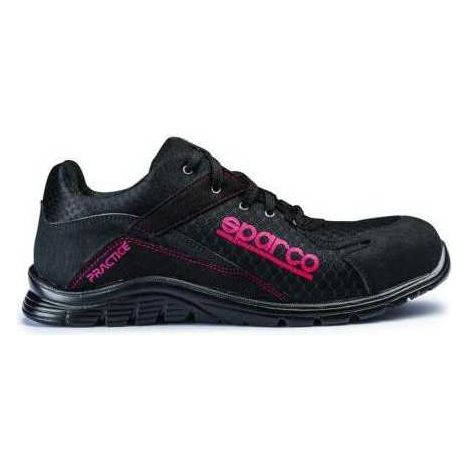 Zapato seguridad SPARCO S1P SRC Practice negra - negra Talla 47