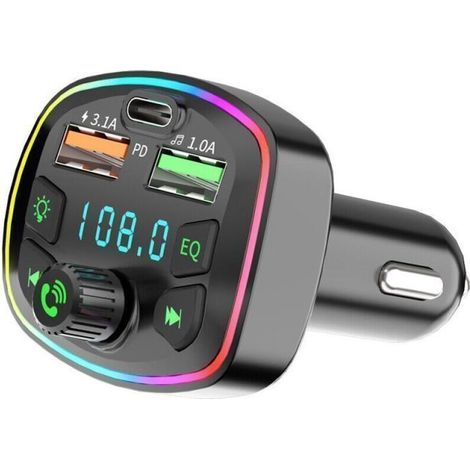 Adaptador de carga para coche de alto rendimiento con diseño de doble puerto, bajo
