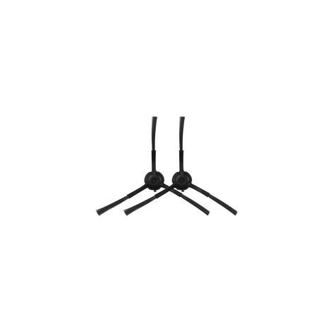 Lot de 2 Brosses Latérales en Silicone Originales pour Aspirateur Q7 Max S7 Max Ultra S8 Pro Ultra Q Revo Q5 Pro+ Noir (1/4)