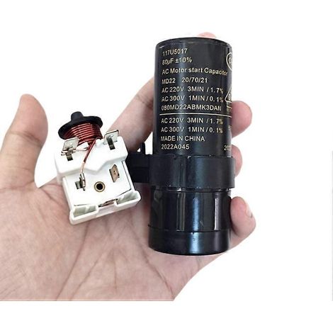 Démarreur à marteau lourd et condensateur de remplacement pour compresseur Danfoss SC15 SC21 SC18G 117U6019 117U5017( ) (1/2)