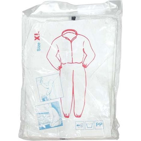 Savy Combinaison de Peintre Taille XL avec Capuche