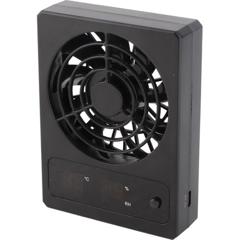 Ventilateur silencieux pour terrarium/vivarium de type forêt tropicale, améliorant la circulation de l'air et faisant office de déshumidificateur pour amphibiens, reptiles et serpents. (1/5)