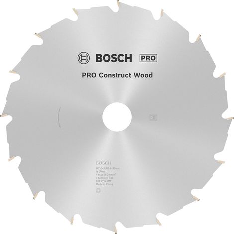 Lame de scie circulaire Bosch Construct Wood FWF 235x2,8x30/20 16Z - 2608640636 (1/10)