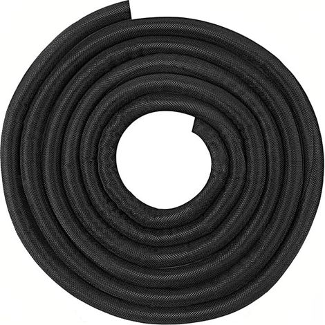 Gaine Cable et Cache Cable Blanc pour Protection Cable Electrique, Manchon Cable Extensible, Protege Cable Animaux Contre Morsures de Chiens et Chats, Passage de Cable au Sol pour Bureau (1/5)