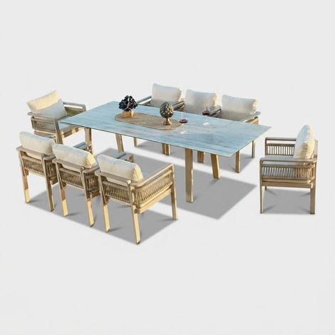 Gartenmöbel-Set Venedik Ceramic mit 8 Sesseln (1/5)