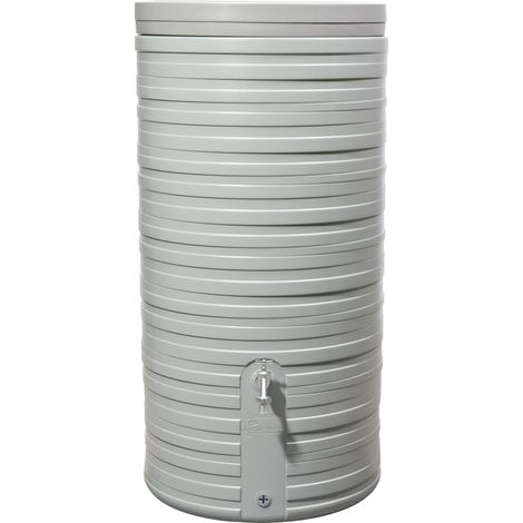 GARANTIA NORDIC serbatoio per pioggia 300 litri grigio pietra incl. coperchio