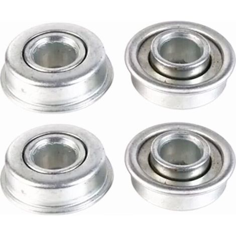 Roulement à billes de roue pour tondeuse à gazon 12,7P (4 pièces) - Dimensions : 12,7 x 28,5 x 32,1 mm (1/4)
