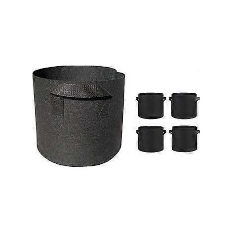 Sac de Plantation de Jardin, Sacs Plantes Sac de Culture Bac Potager 7 Gallon Sacs de Plantation en Tissu Non Tiss Sac Vegetaux Jardin pour Pommes de