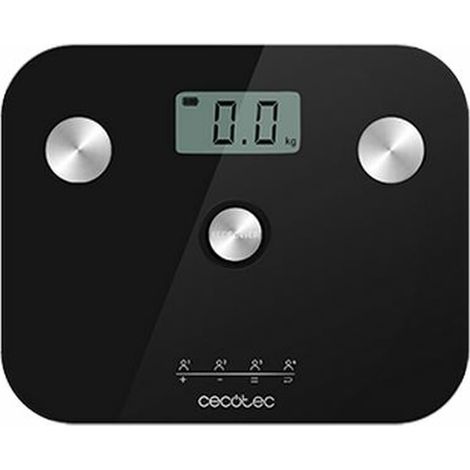 Cecotec Báscula de baño Surface Precision EcoPower 10100 Full Healthy. Con Pulsador, Función bioimpedancia (1/5)