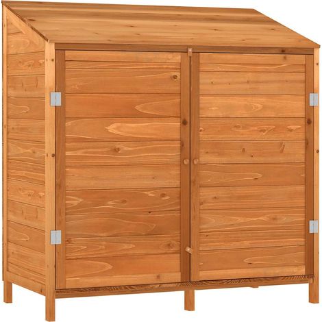 Maison Exclusive - Remise de jardin Marron 102x52x112 cm Bois de sapin solide