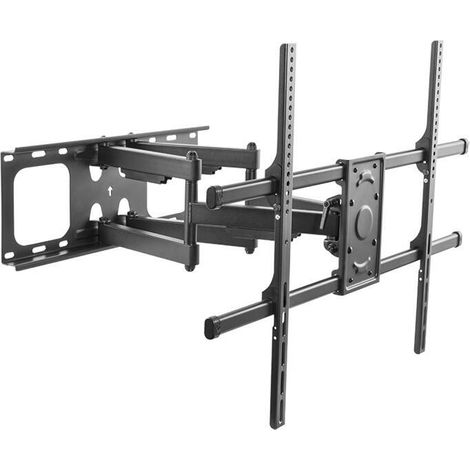 Soporte de pared para TV, 0-90°, 75 kg máximo (1/4)