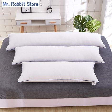 Oreillers moelleux DIMI pour hommes et femmes, 48 x 74 cm, oreillers longs garnis, disponibles en différentes tailles.-AquaForge (1/5)