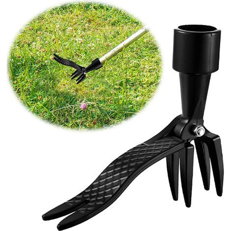 Stand Up Weed Extractor Garden Tool Stand Up with 4 Claws Weed Root Removal Tool for Garden/Patio/Yard (1/5)