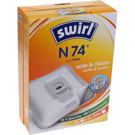 Staubsaugerbeutel N74 Swirl EcoPor zu Nilfisk Swirl