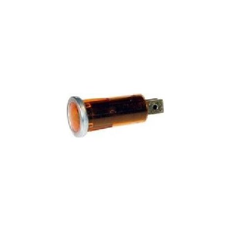 Voyant Lumineux Tubulaire Orange 16.75mm