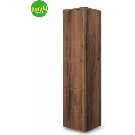 Colonna sospesa Lines Handy H 163 cm Noce 33 x 33 cm (1/2)
