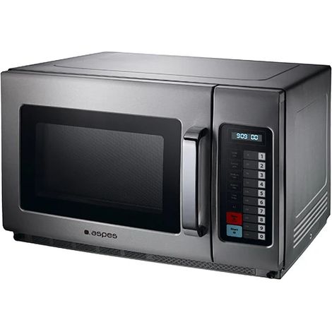 Microondas Cerámico 34L 2100W No ASPES AMWH3421002MD Inox