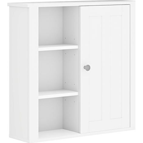 Modern White Bathroom Storage Cabinet for Organized and Clutter-Free Spaces