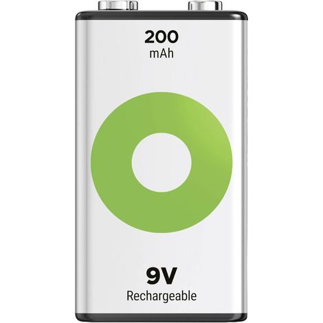 ReCyko Pile rechargeable 6LR61 (9V) NiMH 200 mAh 8.4 V 1 pc(s) (1/4)