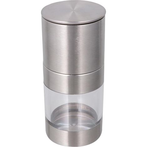 Moulin à Poivre Manuel Acier Inoxydable, Taille Compacte, Broyeur (1/5)