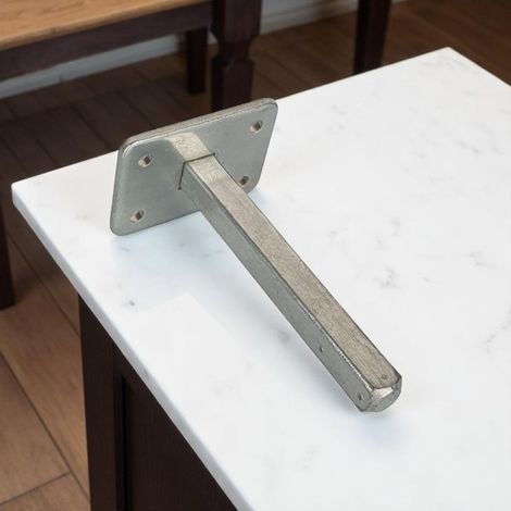 Ouvre&Déco – Carré monté sur embase carrée 7x60 mm – Accessoire pour pommeau de porte d’entrée – Conception robuste pour durabilité et style