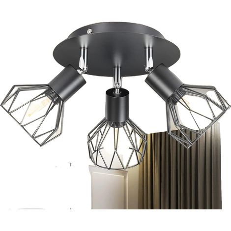 Foco de techo LED, giratorio 350°, autónomo. (1/2)
