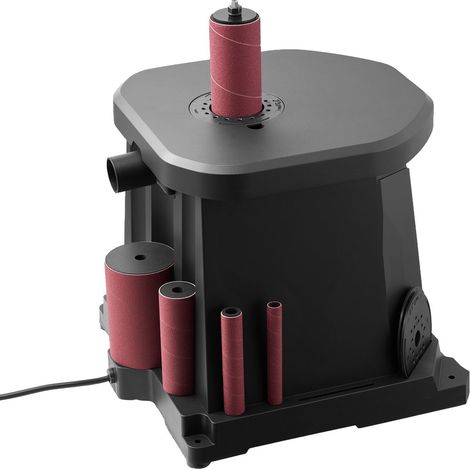Ponceuse à tambour oscillante 2000RPM avec 6 manchons, course de 15 mm et connexion pour aspirateur, le bricolage et la finition (1/5)