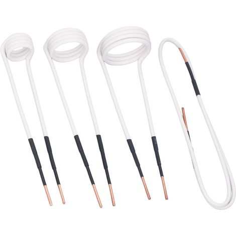 Ensemble de 4 résistances électriques à noyau en laiton de 2,5 mm. Résistance haute fréquence flexible et durable, idéale pour le desserrage des boulons et écrous rouillés. (1/5)