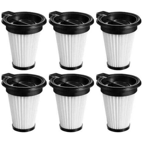 Packung mit 6 Ersatzfiltern, kompatibel mit kabellosen Wyze-Staubsaugern, herausnehmbarer und waschbarer HEPA-Filter zur Reinigung von kabellosen Wyze-Staubsaugern (1/5)