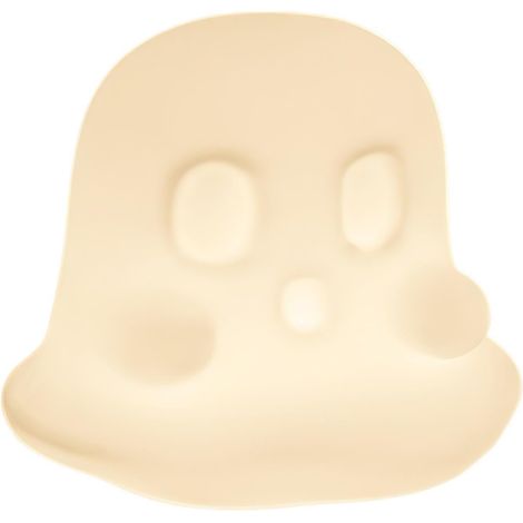 Jolie veilleuse en silicone, lampe de chevet fantôme réglable, veilleuse à intensité variable avec fonction de lueur douce, accessoire de lampe de chevet, veilleuse pour avec construction (1/4)