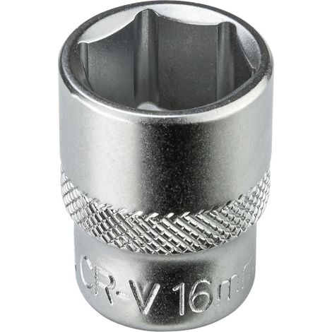 Nástrčkový kľúč / orech krátky 16 mm 3/8" (1/3)