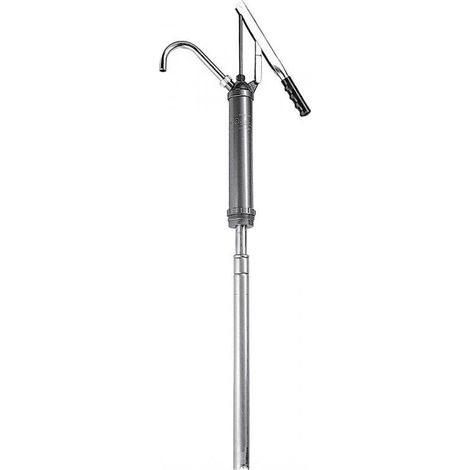 Bomba Manual de Trasvase para Aceite, Lubricantes y Diésel, para Bidones 50-200 L con Tubo Telescópico
