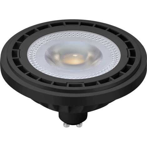 Bombilla LED negra 10W AR111 GU10 (1/4)
