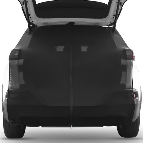 Red de acampada para coche, malla transpirable para portón trasero, protección UV, protección solar, privacidad, antimosquitos, succión magnética, para SUV y monovolúmenes.