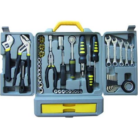 Juego de herramientas en estuche Blinky Modelo Bk-102, 102 piezas