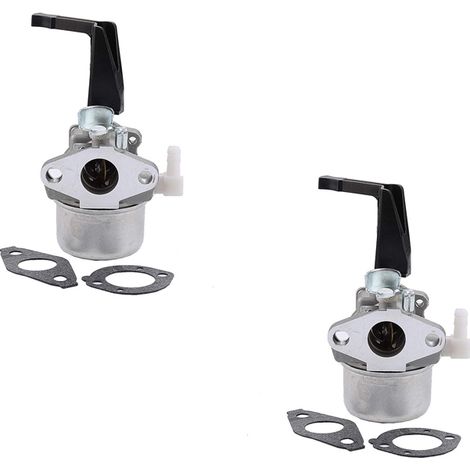 2pcs OxoxO Carburateur pour Briggs & Stratton 696065 697422 remplace 796707 794304 avec Joint (1/5)